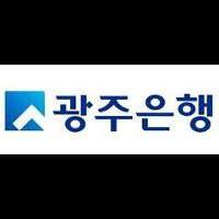 Gwangju Bank international bank icon with black background